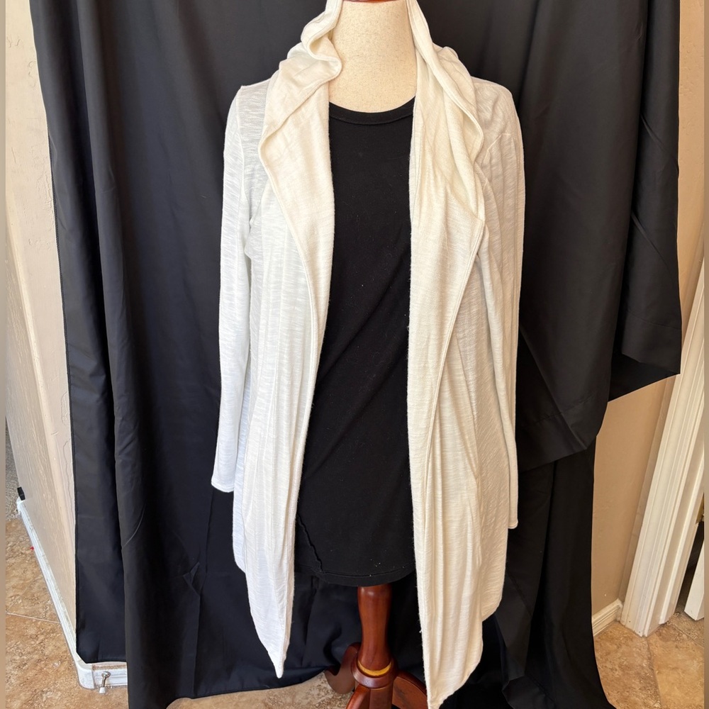 Soma Cream Hooded Robe Warm Women’s Size XL Luxury Spa